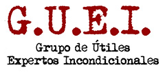 G.U.E.I. Grupo de Útiles Expertos Incondicionales. Domingo 1 de mayo de 2016